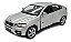Miniatura Bmw X6 Prata Metal 1:38 - Imagem 1