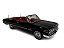 Miniatura Chevrolet Impala 1963 Preto Welly Metal 1:24 - Imagem 2