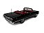 Miniatura Chevrolet Impala 1963 Preto Welly Metal 1:24 - Imagem 3