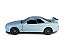 Miniatura Nissan GTR R34 Skyline Branco Metal 1:24 - Imagem 8