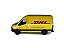 Miniatura Mercedez Benz Sprinter Furgão DHL Metal 1:48 - Imagem 8