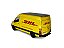 Miniatura Mercedez Benz Sprinter Furgão DHL Metal 1:48 - Imagem 4