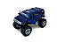 Miniatura Hummer H2 Bigfoot Azul Metal 1:40 - Imagem 6