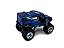 Miniatura Hummer H2 Bigfoot Azul Metal 1:40 - Imagem 8