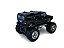 Miniatura Hummer H2 Bigfoot Preto Metal 1:40 - Imagem 3