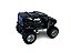 Miniatura Hummer H2 Bigfoot Preto Metal 1:40 - Imagem 8