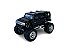 Miniatura Hummer H2 Bigfoot Preto Metal 1:40 - Imagem 1