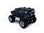 Miniatura Hummer H2 Bigfoot Preto Metal 1:40 - Imagem 4