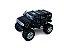 Miniatura Hummer H2 Bigfoot Preto Metal 1:40 - Imagem 6
