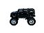 Miniatura Hummer H2 Bigfoot Preto Metal 1:40 - Imagem 9