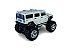 Miniatura Hummer H2 Bigfoot Branco Metal 1:40 - Imagem 3