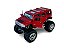 Miniatura Hummer H2 Bigfoot Vermelho Metal 1:40 - Imagem 6