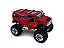 Miniatura Hummer H2 Bigfoot Vermelho Metal 1:40 - Imagem 7