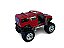 Miniatura Hummer H2 Bigfoot Vermelho Metal 1:40 - Imagem 8