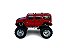Miniatura Hummer H2 Bigfoot Vermelho Metal 1:40 - Imagem 9