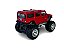 Miniatura Hummer H2 Bigfoot Vermelho Metal 1:40 - Imagem 3