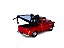 Miniatura Chevrolet Chevy Truck 1955 Guincho Vermelho 1:32 - Imagem 3
