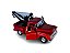Miniatura Chevrolet Chevy Truck 1955 Guincho Vermelho 1:32 - Imagem 7