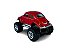 Miniatura Volkswagen Fusca Bigfoot Vermelho Metal 1:32 - Imagem 4