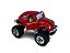Miniatura Volkswagen Fusca Bigfoot Vermelho Metal 1:32 - Imagem 7