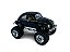Miniatura Volkswagen Fusca Bigfoot Preto Metal 1:32 - Imagem 2