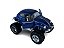 Miniatura Volkswagen Fusca Bigfoot Azul Metal 1:32 - Imagem 7