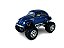 Miniatura Volkswagen Fusca Bigfoot Azul Metal 1:32 - Imagem 1