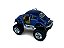 Miniatura Volkswagen Fusca Bigfoot Azul Metal 1:32 - Imagem 5