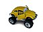 Miniatura Volkswagen Fusca Bigfoot Amarelo Metal 1:32 - Imagem 7