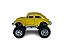 Miniatura Volkswagen Fusca Bigfoot Amarelo Metal 1:32 - Imagem 9