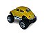 Miniatura Volkswagen Fusca Bigfoot Amarelo Metal 1:32 - Imagem 4