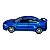 Miniatura Mitsubishi Lancer Evolution X Azul Metal 1:36 - Imagem 2