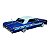 Miniatura Chevrolet Impala 1964 Azul Metal 1:24 - Imagem 8