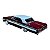 Miniatura Chevrolet Impala 1964 Bordô Metal 1:24 - Imagem 7