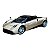 Miniatura Pagani Huayra Dourado Welly Metal 1:24 - Imagem 1