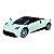 Miniatura Pagani Huayra Creme Welly Metal 1:24 - Imagem 1