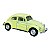 Miniatura Volkswagen Fusca 1967 Amarelo Metal 1:32 - Imagem 8