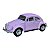 Miniatura Volkswagen Fusca 1967 Rosa Metal 1:32 - Imagem 1