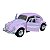 Miniatura Volkswagen Fusca 1967 Rosa Metal 1:32 - Imagem 4