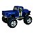 Miniatura Chevrolet Chevy Stepside Big Foot Azul 1:32 - Imagem 7