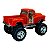 Miniatura Chevrolet Chevy Stepside Big Foot Laranja 1:32 - Imagem 3
