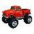 Miniatura Chevrolet Chevy Stepside Big Foot Laranja 1:32 - Imagem 4