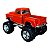 Miniatura Chevrolet Chevy Stepside Big Foot Laranja 1:32 - Imagem 6