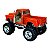Miniatura Chevrolet Chevy Stepside Big Foot Laranja 1:32 - Imagem 5