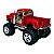 Miniatura Chevrolet Chevy Stepside Big Foot Vermelho 1:32 - Imagem 5