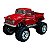 Miniatura Chevrolet Chevy Stepside Big Foot Vermelho 1:32 - Imagem 4