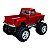 Miniatura Chevrolet Chevy Stepside Big Foot Vermelho 1:32 - Imagem 7