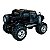 Miniatura Hummer H2 Picape Bigfoot Preto Metal 1:40 - Imagem 3
