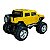 Miniatura Hummer H2 Picape Bigfoot Amarelo Metal 1:40 - Imagem 7