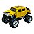 Miniatura Hummer H2 Picape Bigfoot Amarelo Metal 1:40 - Imagem 1